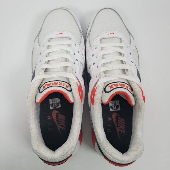 Nike Air Max IVO Men's White Red Running Shoes CD1540-100 US Size 7.5 - Picture 5 of 8